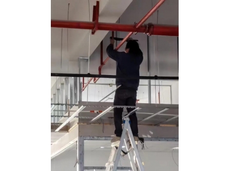 深圳消防施工现场